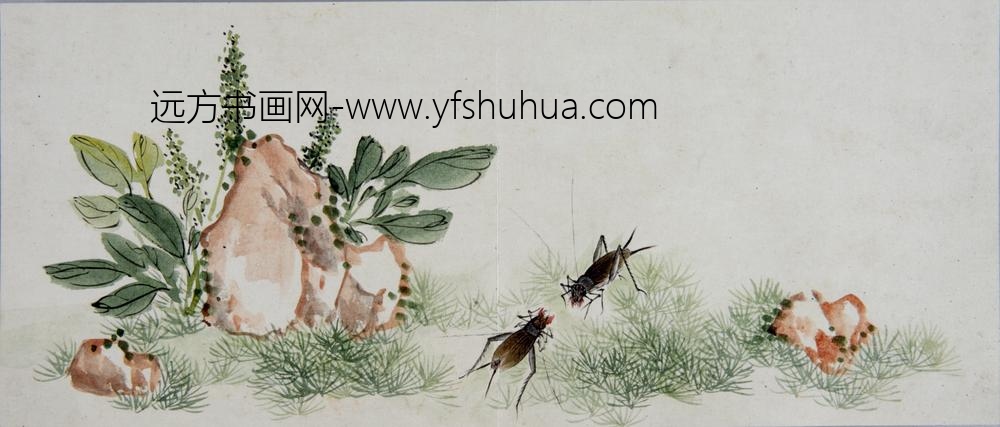 清-黄钺化洽翾蜎图册-