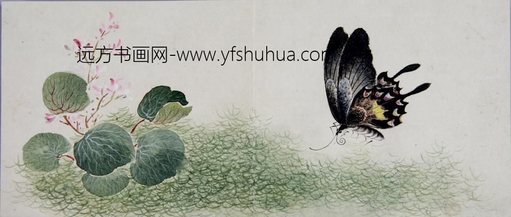 清-黄钺化洽翾蜎图册-