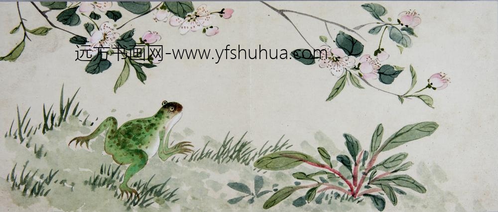 清-黄钺化洽翾蜎图册-