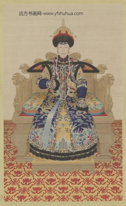清人画孝圣宪皇后朝服像轴.jpg
