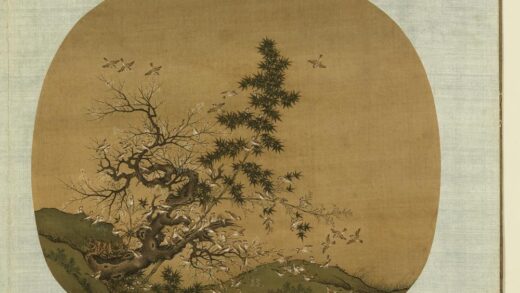 清无款花鸟画册册 竹雀.jpg