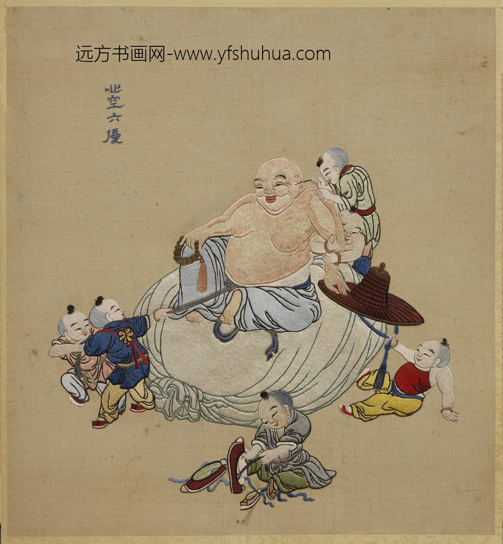清线绣梵方圆成册-心空六扰