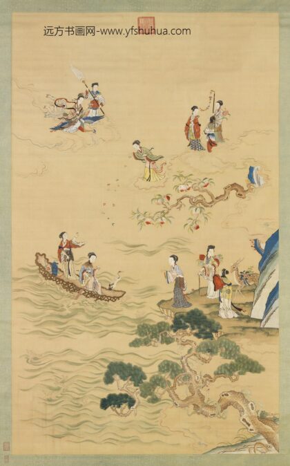 清绣线瑶池上寿图轴.jpg