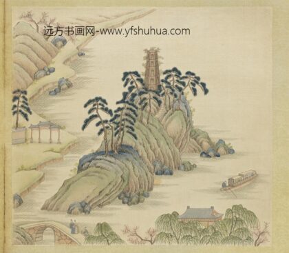 清绣线西湖图册 雷峰夕照.jpg