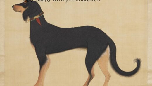 清院本猎犬轴.jpg