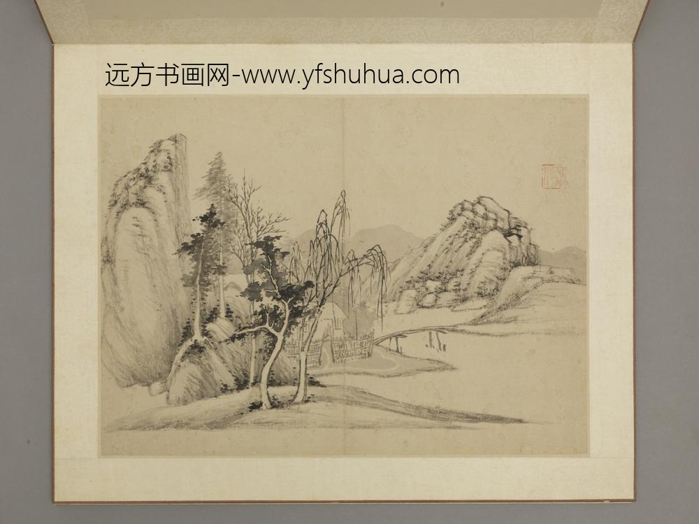 潘徵山水图册-