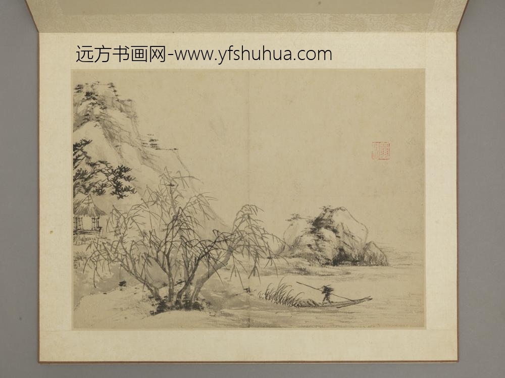 潘徵山水图册-
