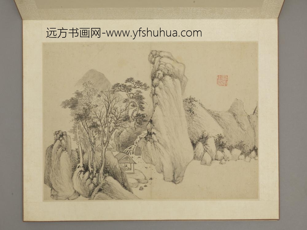 潘徵山水图册-