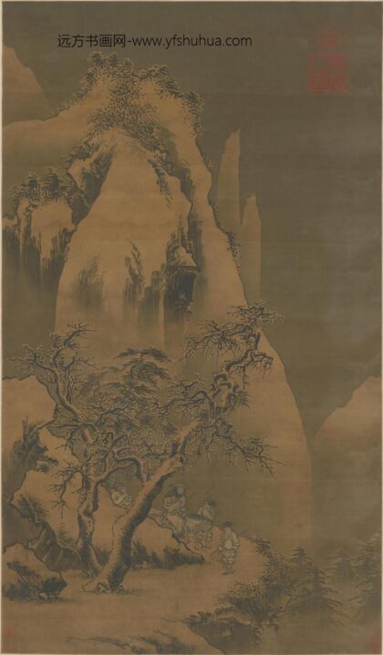 王谔 踏雪寻梅图轴 故宫博物院.jpg