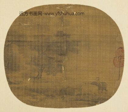 纨扇画册册 无款牧童横笛图.jpg