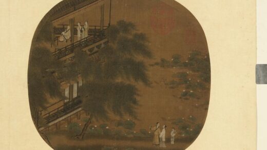 纨扇画册册 无款荷亭纳凉.jpg