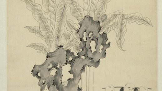 蕉石罗汉像轴（1开）.jpg