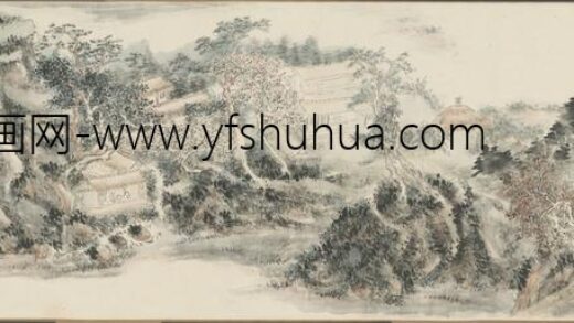 近代 黄宾虹舍利画图卷.jpg