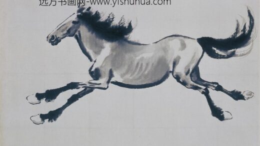 近现代 徐悲鸿画马单页.jpg