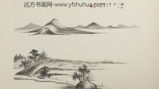 近现代 汤涤湖墅纳凉图页.jpg