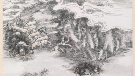 近现代 黄宾虹邓巴西诗意轴.jpg