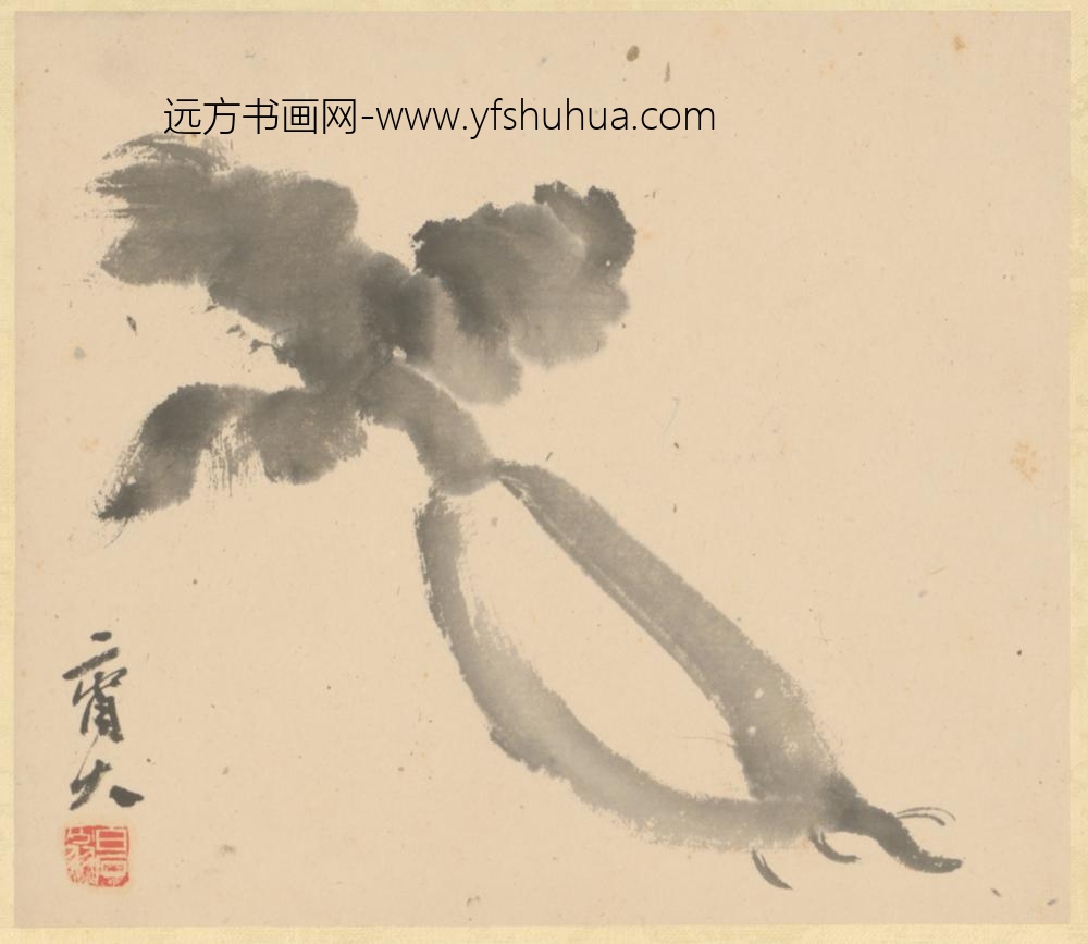 近现代-齐璜花卉册-