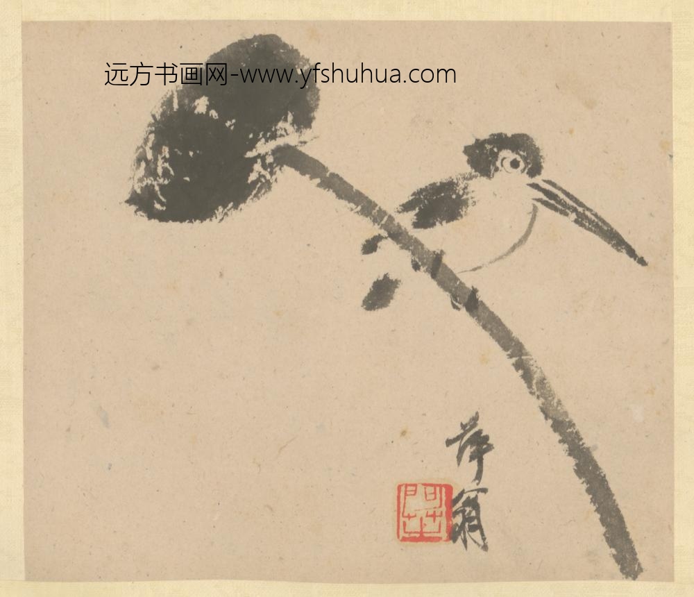 近现代-齐璜花卉册-