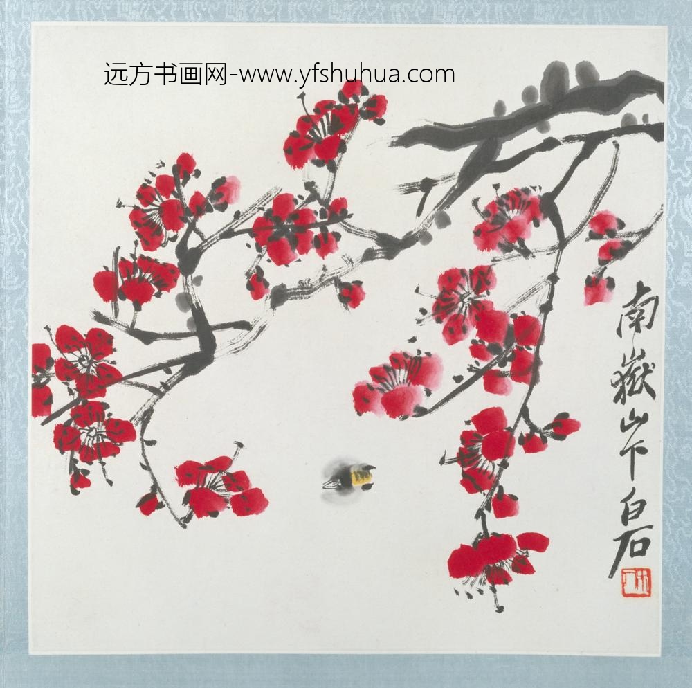 近现代-齐璜花卉昆虫册-