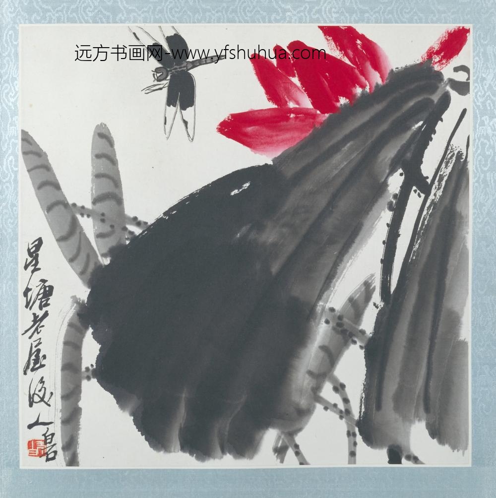 近现代-齐璜花卉昆虫册-