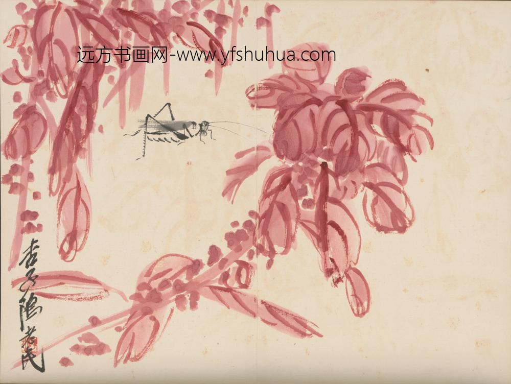 近现代-齐璜诗画合册-
