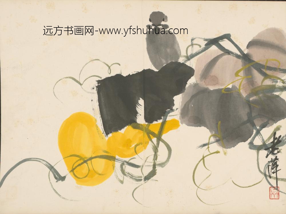 近现代-齐璜诗画合册-