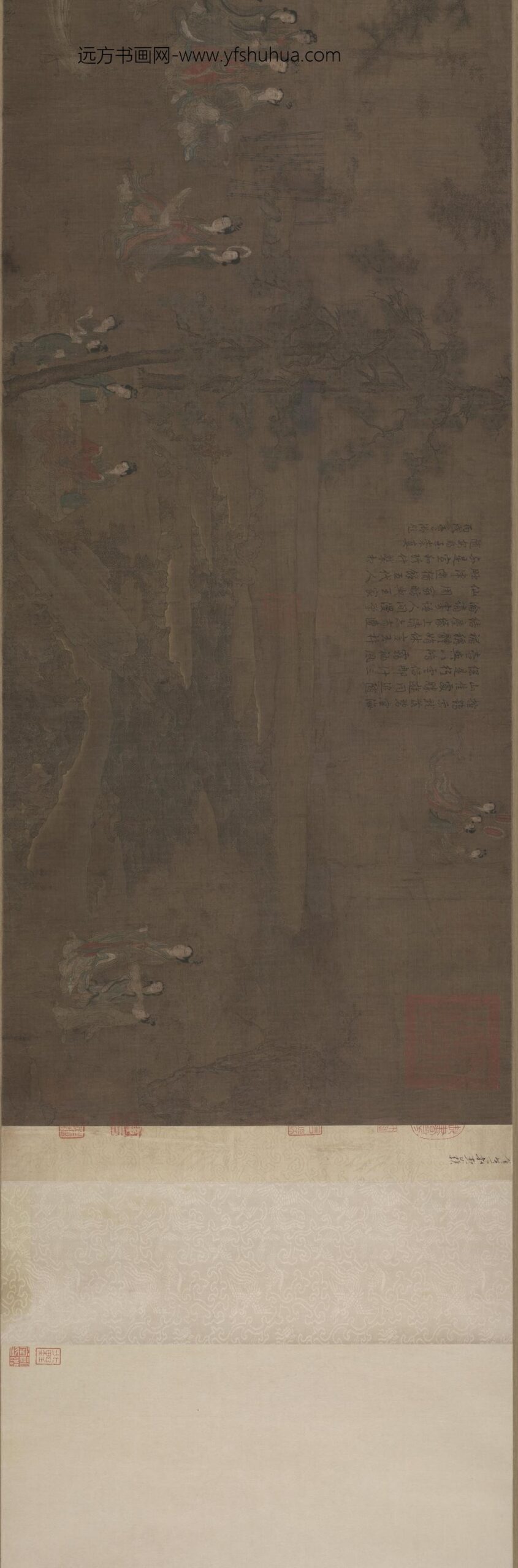 阮郜阆苑女仙图卷_