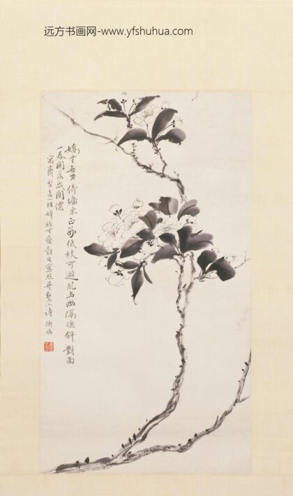 陈师曾梨花图轴.jpg
