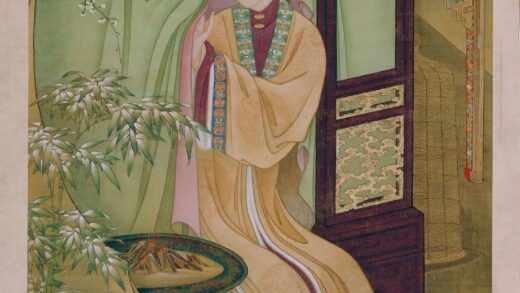 雍亲王题书堂深居图屏•烘炉观雪轴.jpg