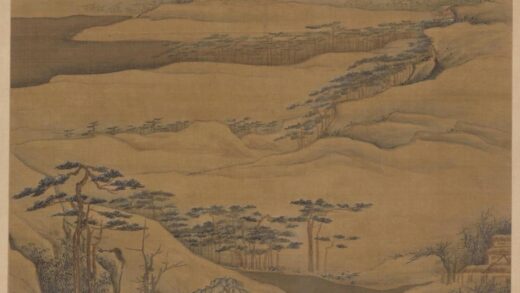 高凤翰雪景山水图轴.jpg