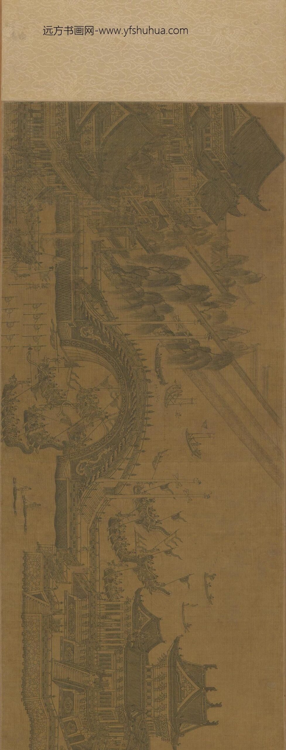 龙舟夺标图卷_
