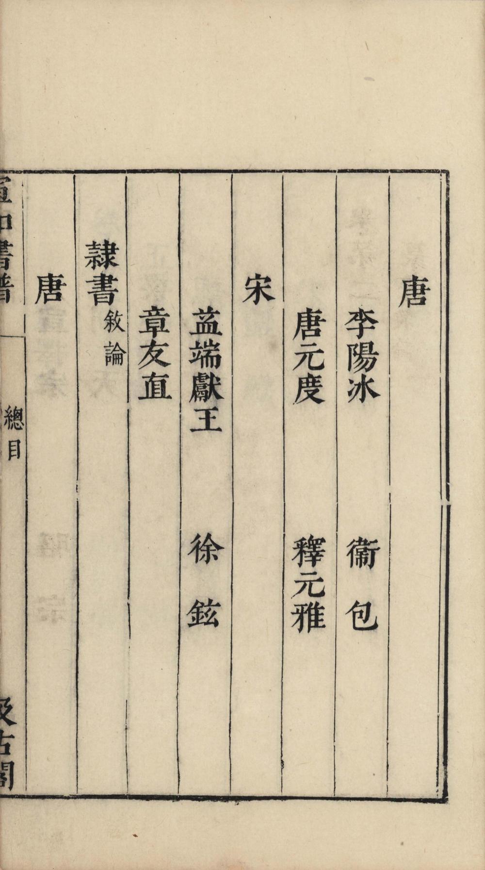 _宣和书谱二十卷__