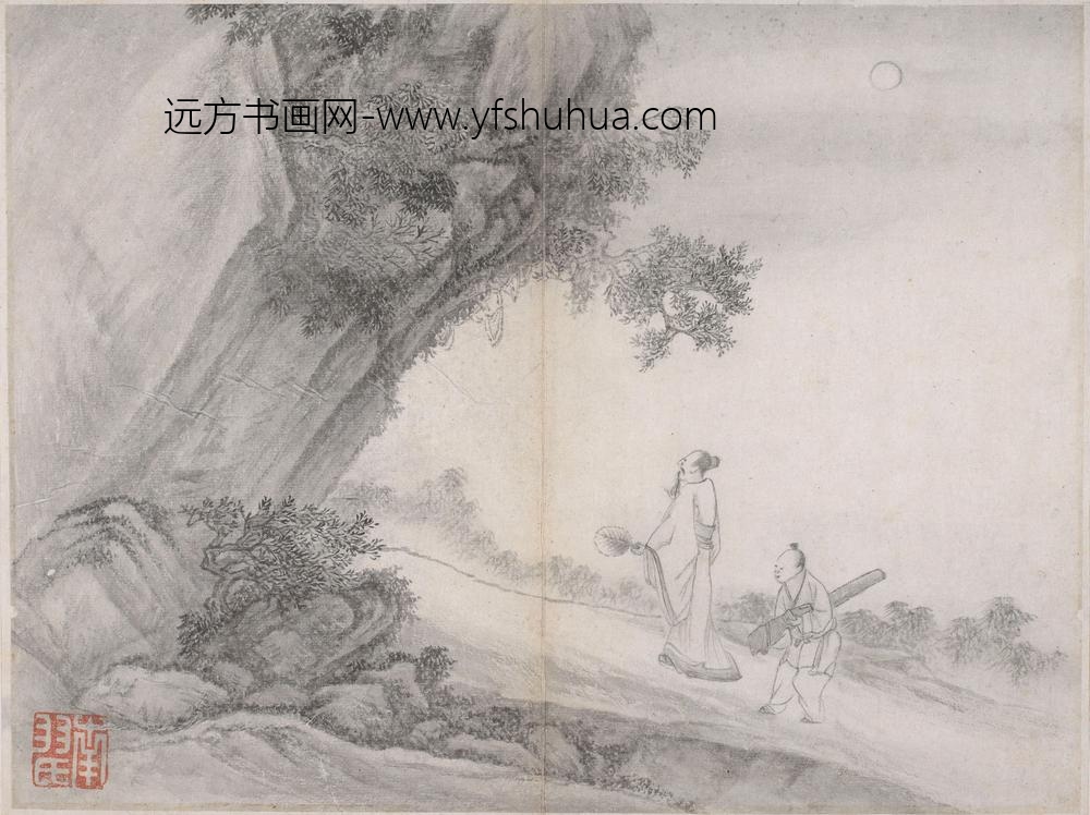 丁云鹏_山水册 ()