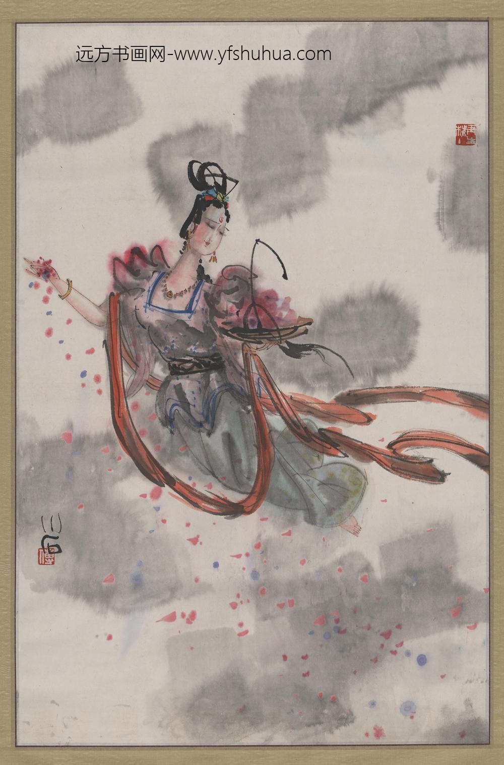 付小石_人物图轴