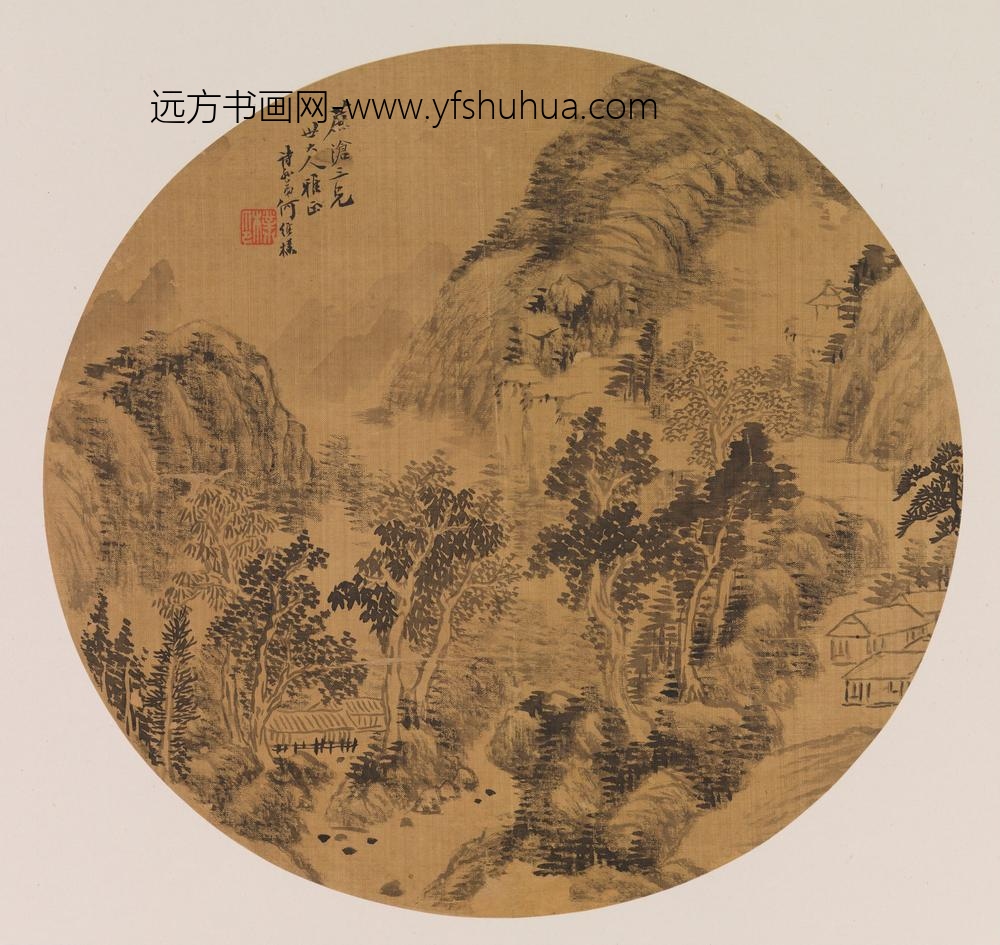 何维朴_山水图