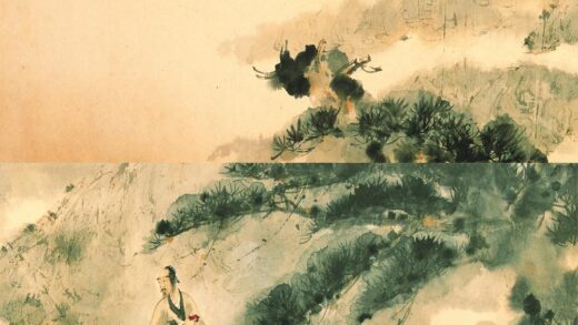 傅抱石 山水人物图.jpg