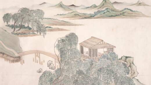 周莲 柳桥亭榭图.jpg
