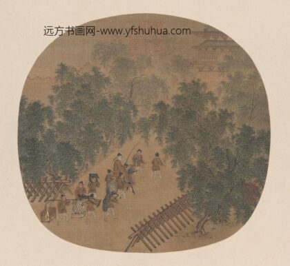 宋 纨扇画册 宋人春游晚归页.jpg