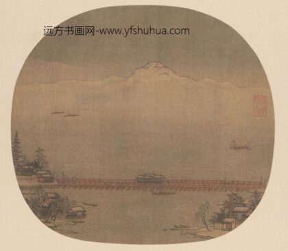 宋 纨扇画册 宋人长桥卧波图页.jpg