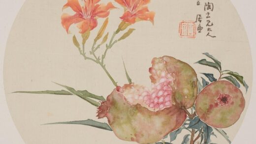 居廉 石榴萱花图.jpg