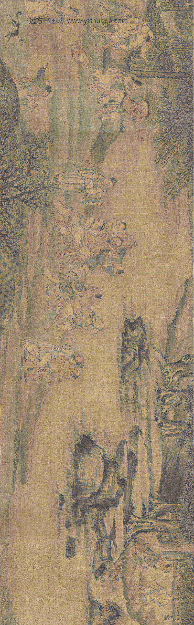 张翀_田家春门图_
