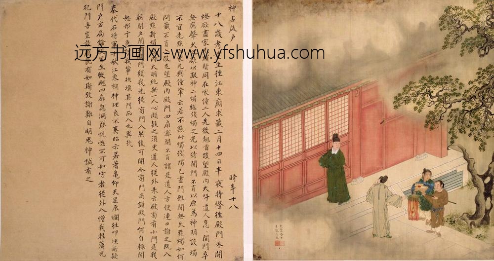 徐显卿宦迹图 神占启户