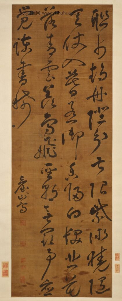 明 叶向髙行书诗轴.jpg