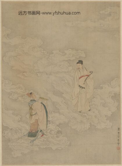 明 廖大受仙人图轴.jpg