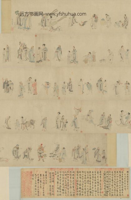 明 明人仙人图卷.jpg