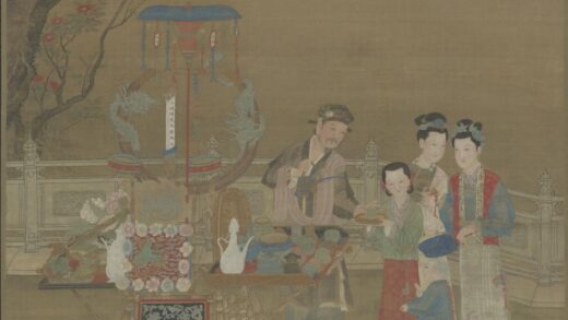 明 明人夏景货郎图轴.jpg