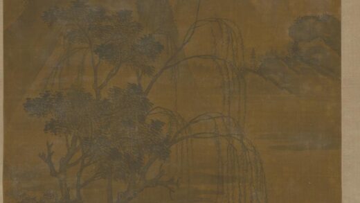 明 明人羲之挽鹅图轴.jpg