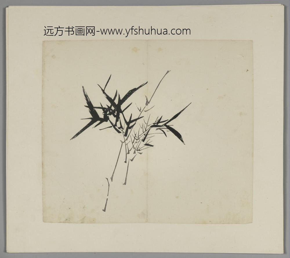 明-木版水印胡日从等十竹斋谱册-