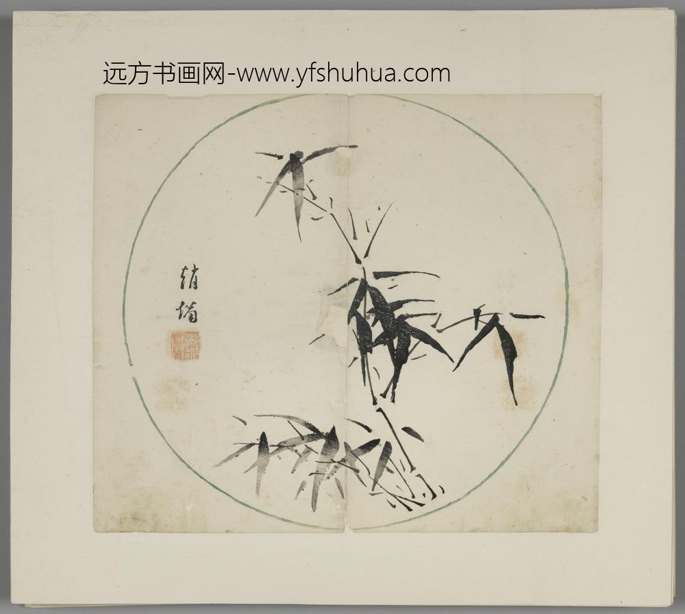 明-木版水印胡日从等十竹斋谱册-