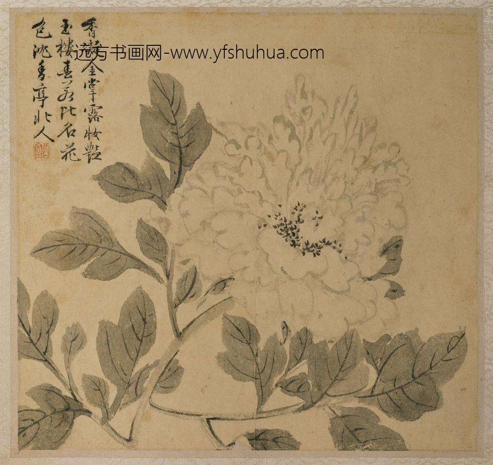 明-王穀祥花卉图册-